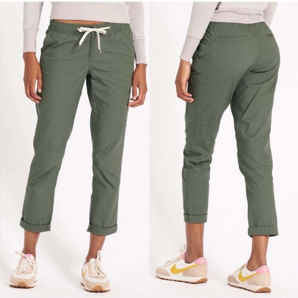 Vuori Ripstip Pants in Army Green - Size Small